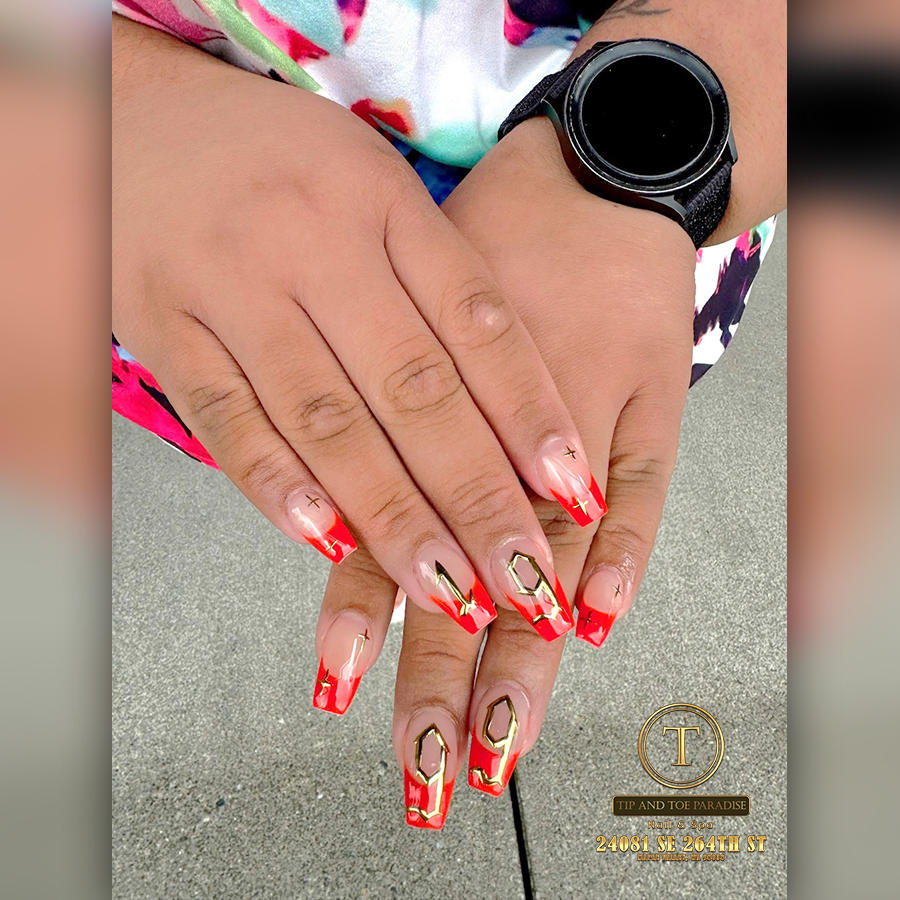 Tip And Toe Paradise | Nail design